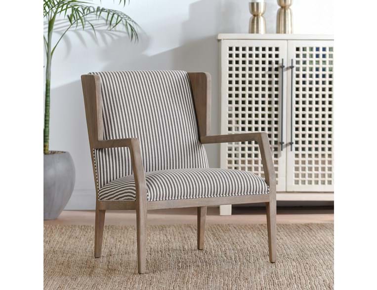 YORK ACCENT CHAIR STRIPED by Classic Home