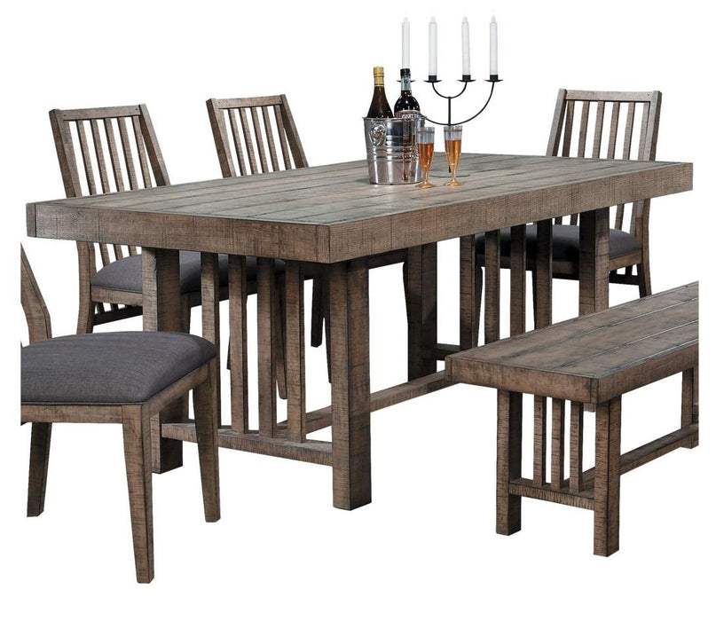 Homelegance Codie Dining Table in Light Brown 5544-72