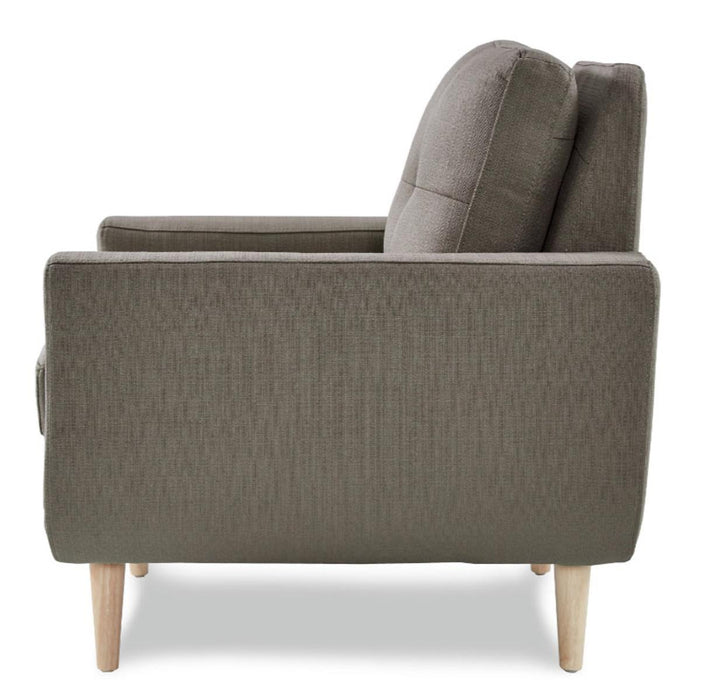 Homelegance Furniture Deryn Chair in Gray 8327GY-1