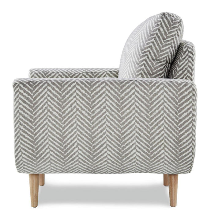 Homelegance Furniture Deryn Accent Chair in Gray 8327GY-1S