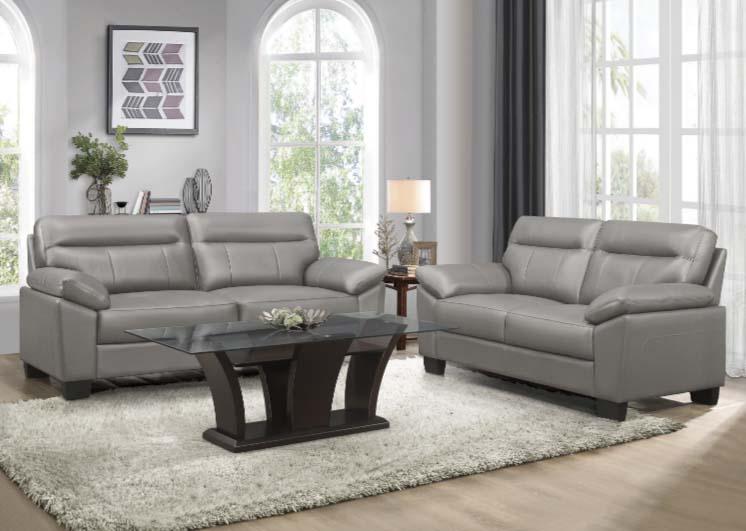 Homelegance Furniture Denizen Sofa in Gray 9537GRY-3