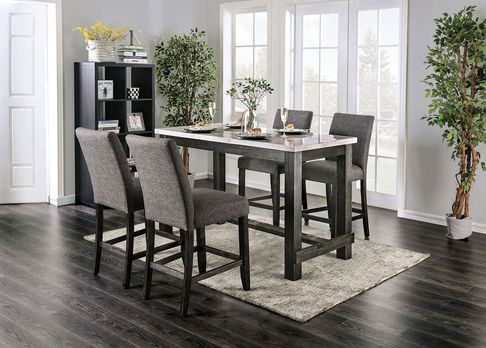 BRULE 5 Pc. Counter Ht. Dining Table Set image