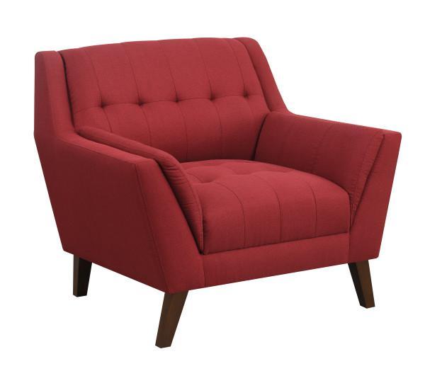 Emerald Home Furnishings Binetti Chair in Red image