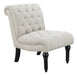 Emerald Home Hutton II Armless Accent Chair in Beige image