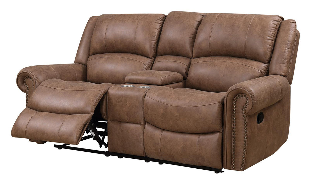 Emerald Home Spencer Loveseat in Brown image