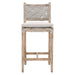 Essentials For Living Woven Costa Counter Stool in Taupe & White Flat Rope/Pumice (Set of 2) image