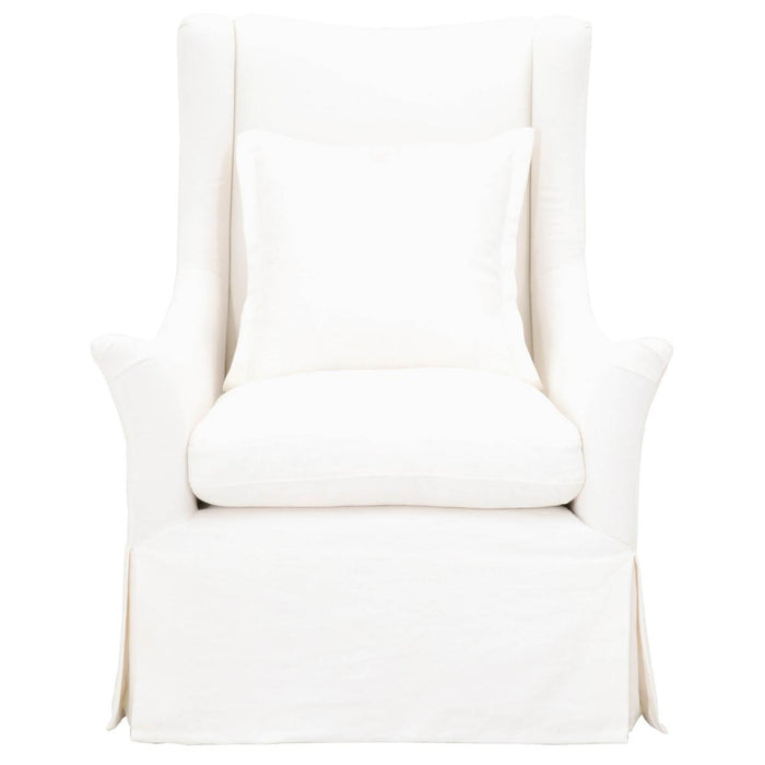 Essentials For Living Stitch & Hand Otto Swivel Club Chair in Creme Crepe image